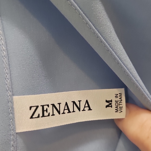 Light Blue Women's Top - Picture 2 of 3